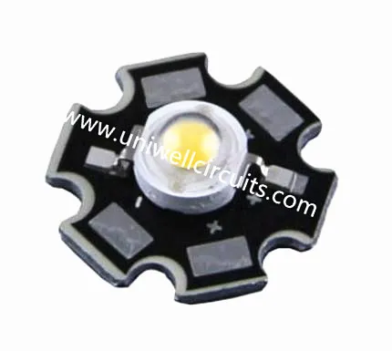 Deska hliníkové základní desky z černé pájky