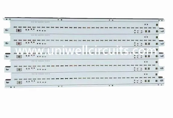 Žlutá pájecí maska hliníková LED dioda LED